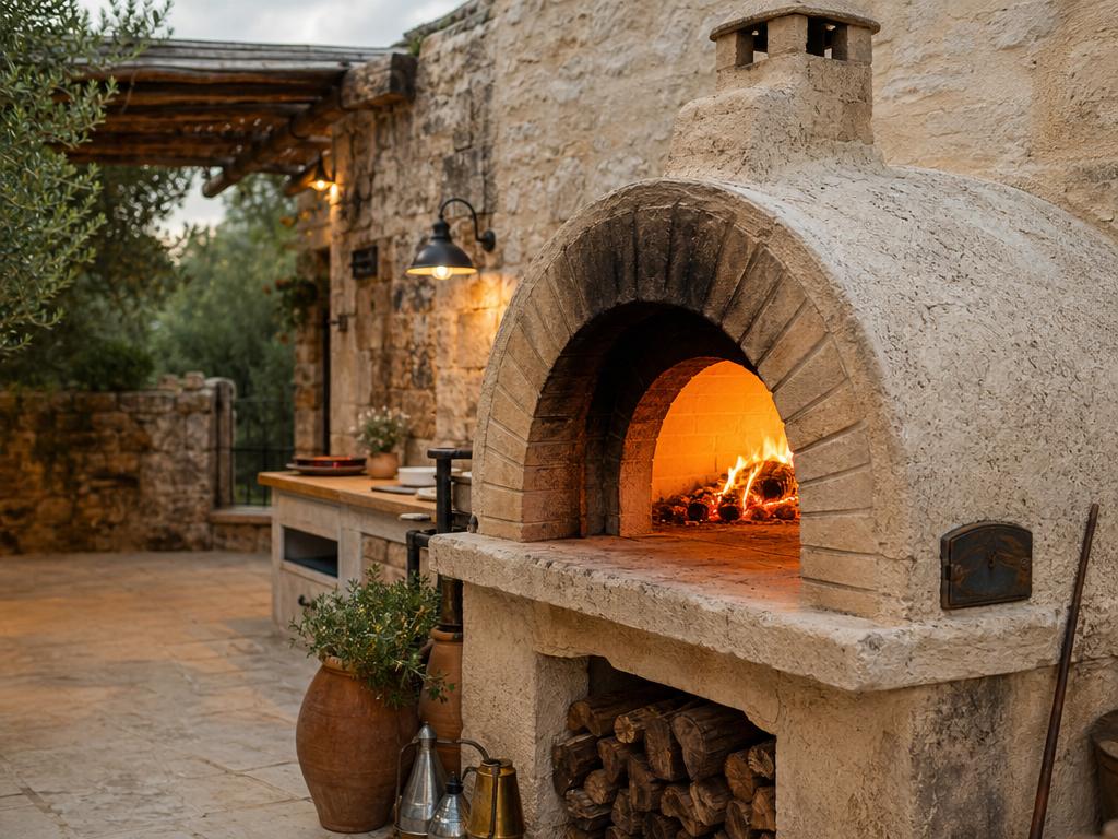 Forno a legna artigianale in Puglia